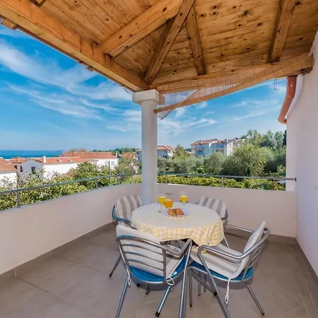 In With Sea View, Terrace, Air Conditioning, Wi-fi Ždrelac