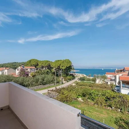 In With Sea View, Terrace, Air Conditioning, Wi-fi Appartement Ždrelac